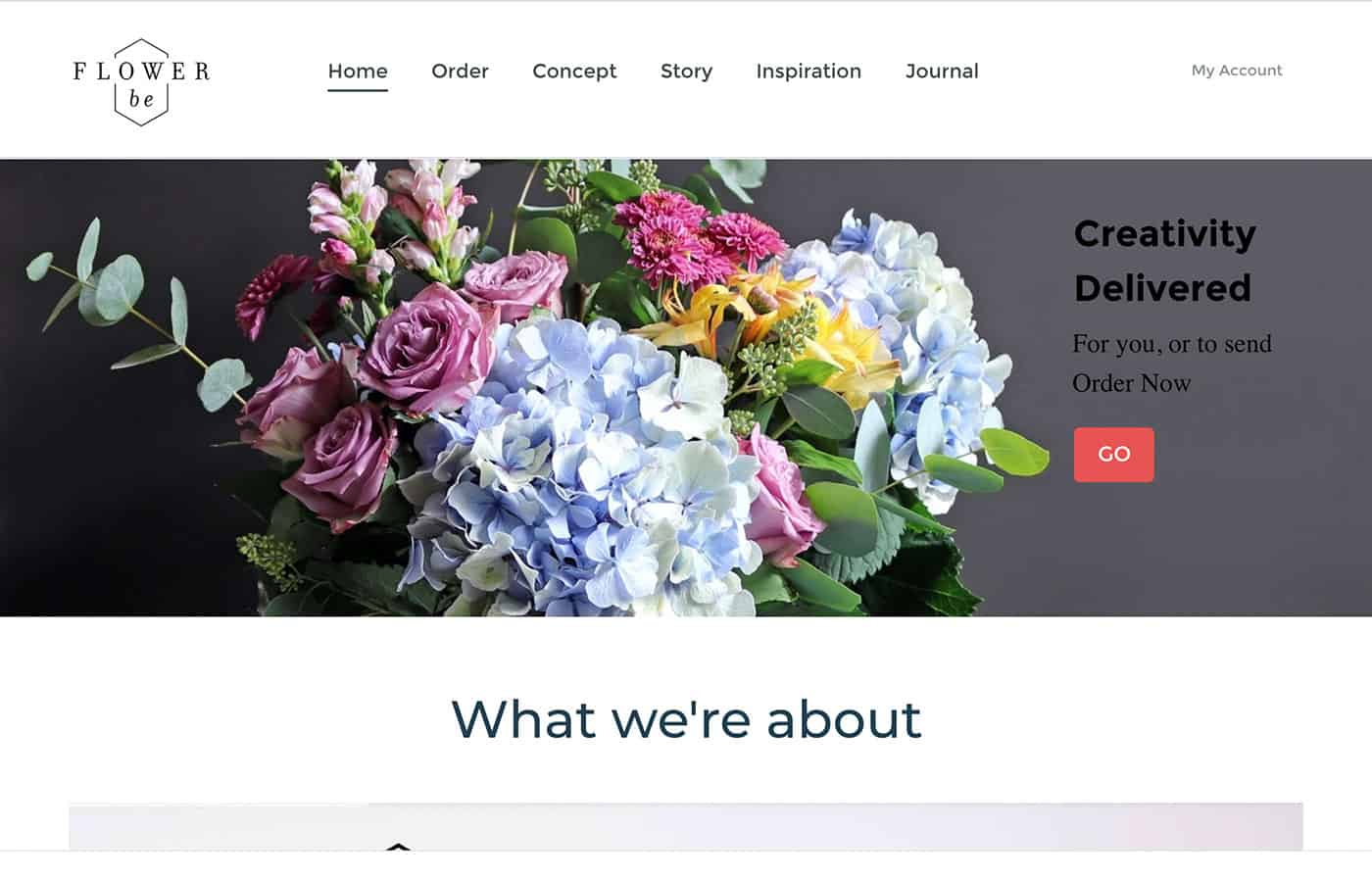 FlowerBe Website