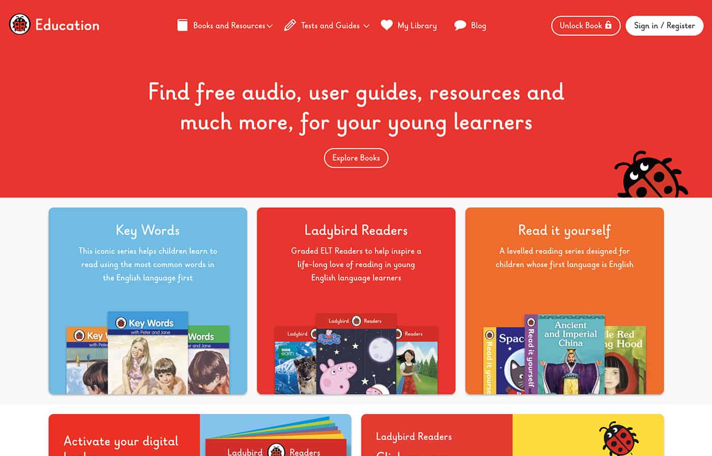 Ladybird Education Website
