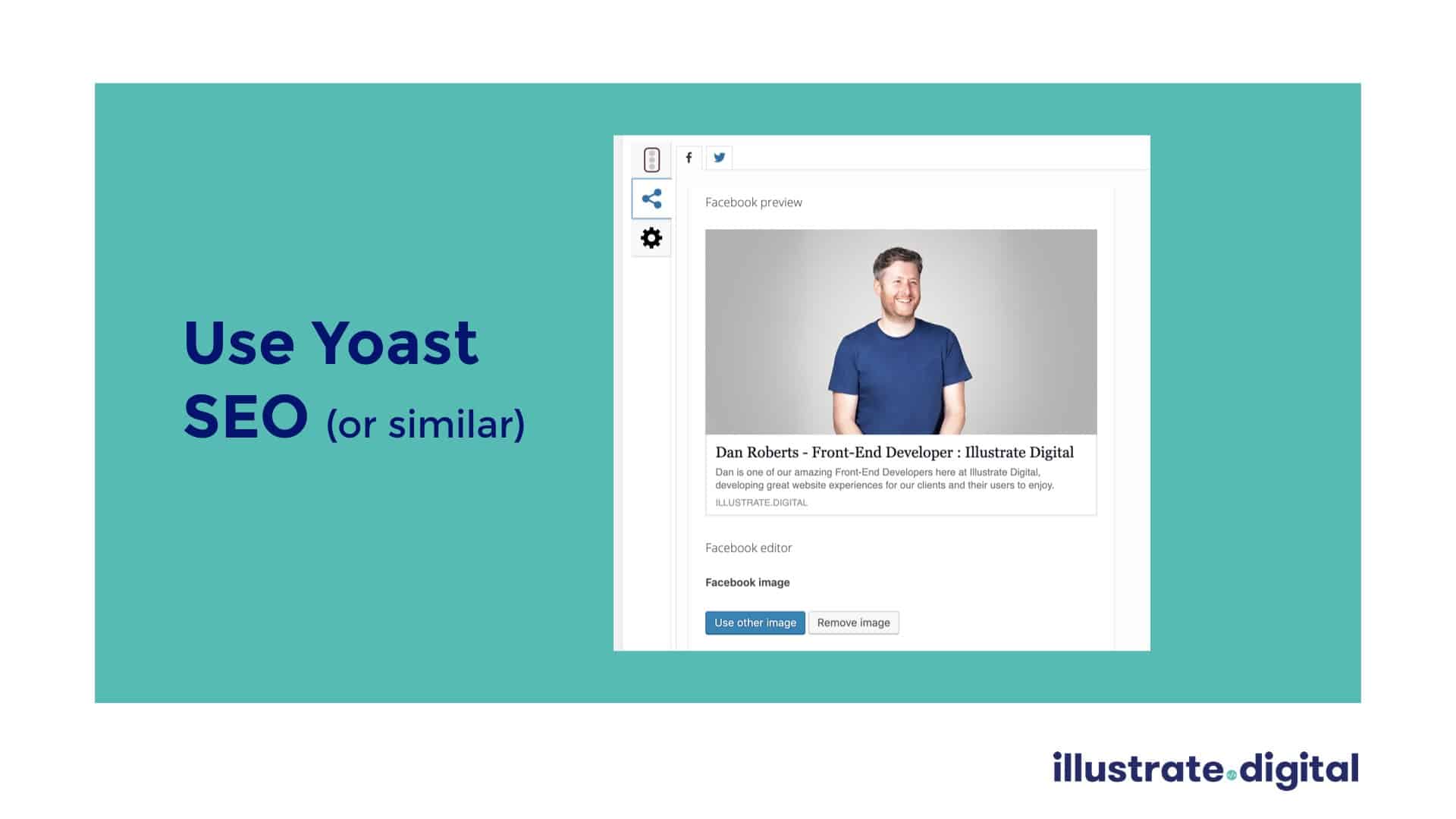 Using Yoast for displaying on social media