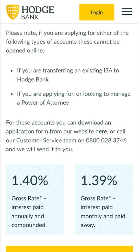 Hodge Bank Website