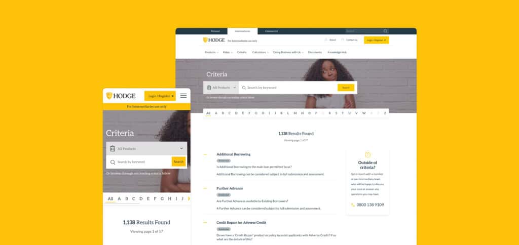 Hodge Bank website visuals case study by Illustrate Digital