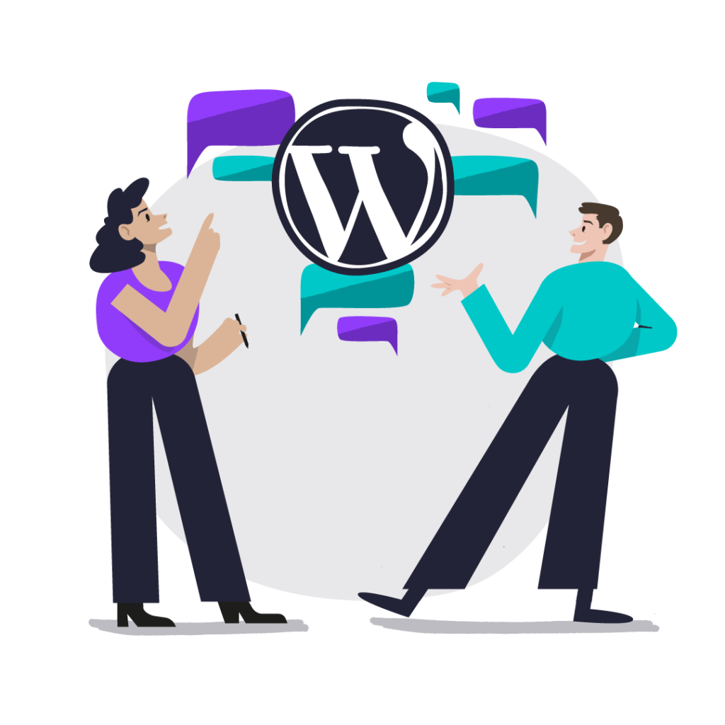 A consultation with the experts at a WordPress agency