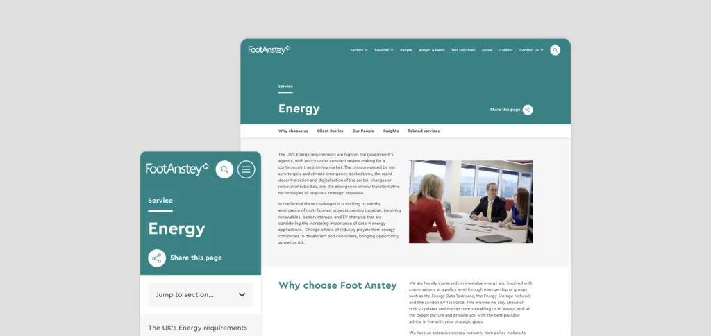 Foot Anstey Website Case Study with WordPress