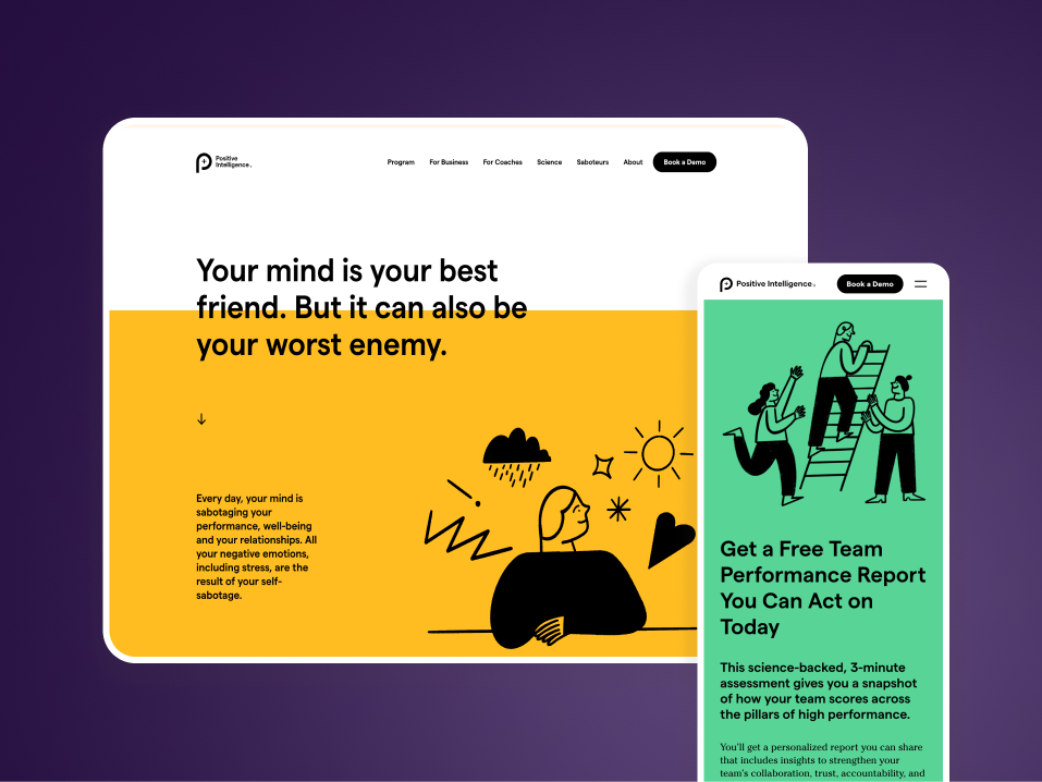 US-based Positive Intelligence migrated its WordPress website to UK-based Illustrate Digital