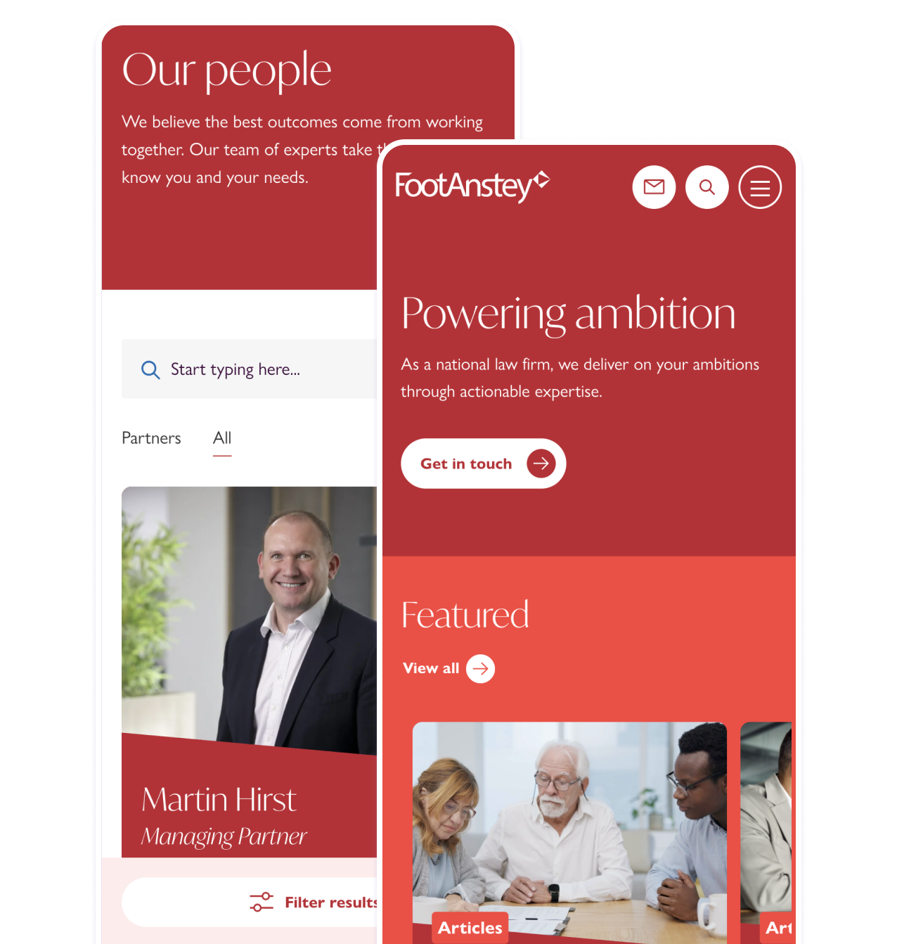 Foot Anstey Testimonial