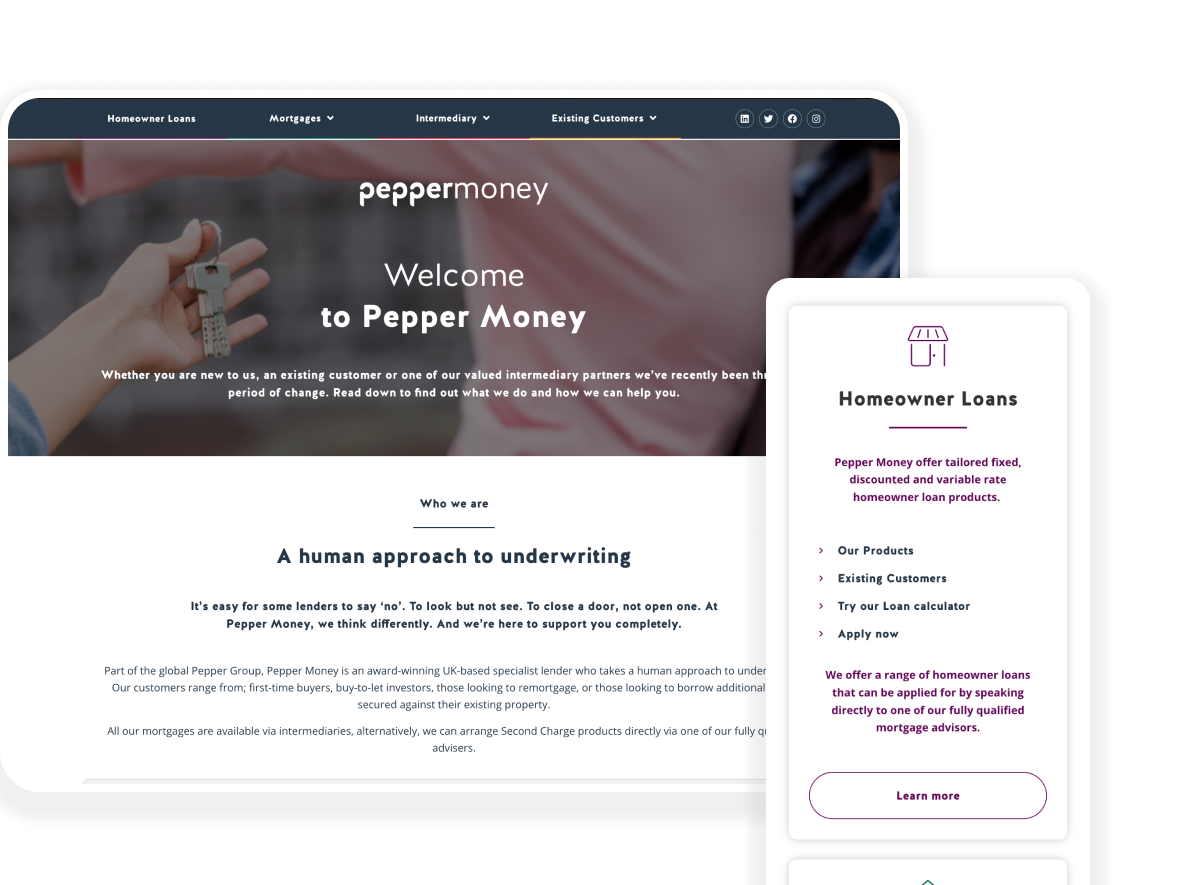 Pepper Money Migration to Illustrate Digital and WP Engine Case Study
